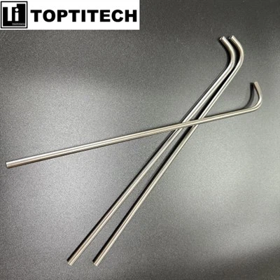 Egzoz va tushirish trubkasi uchun titanium quvur