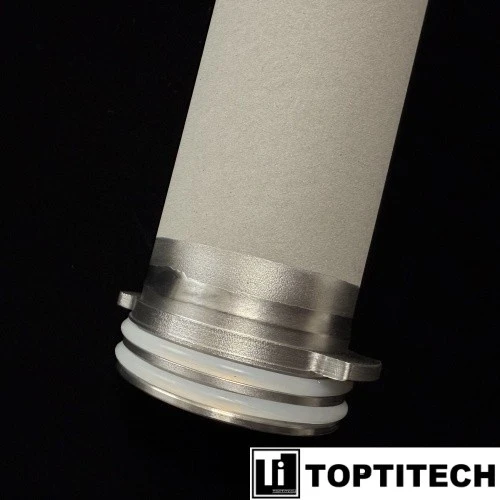 0.2um Porous Titanium Filter Cartridge With 226 Connector On Both Sides